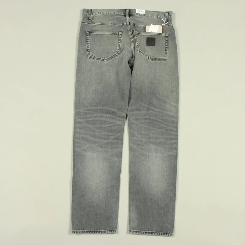 Carhartt WIP Klondike Pant Maitland - Black Light Used Wash